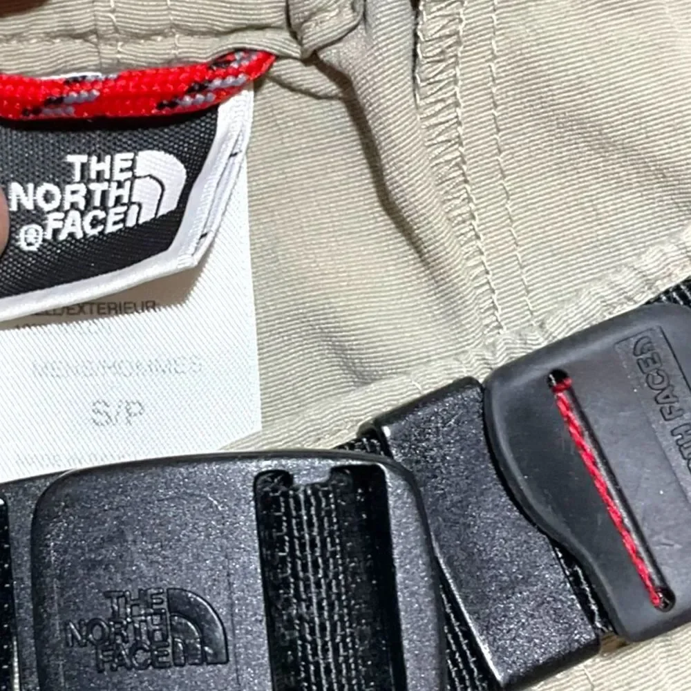 ⛰️ The North Face Men’s Hiking Shorts Gray Size 32 Canvas Zip‎